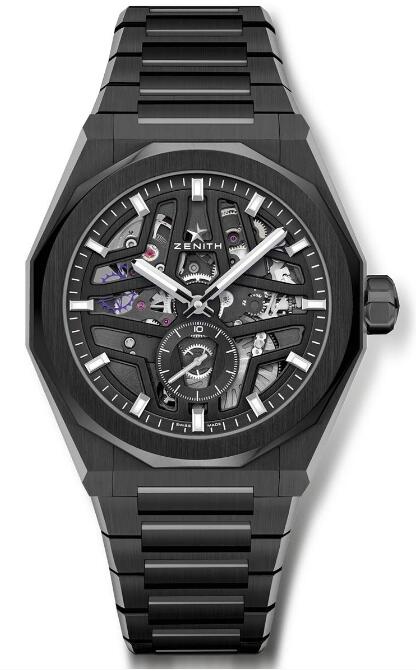 Replica Zenith Watch Zenith Defy Skyline Black Ceramic Skeleton 49.9300.3620/78.I001